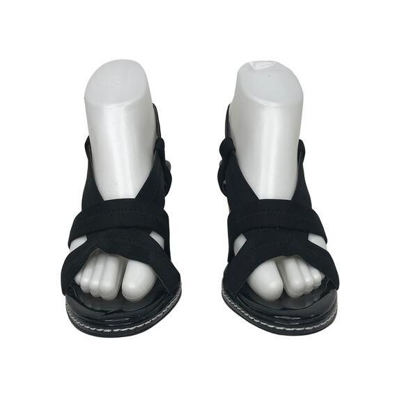 Charles By Charles David Hyper Wedge Sandal Black - Picture 2 of 11